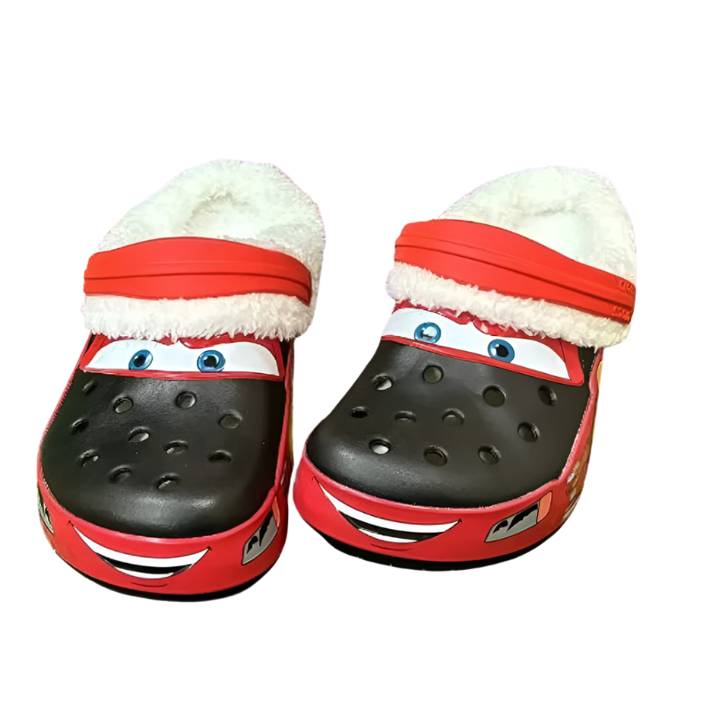 Lightning McQueen Cars Crocs Winters Edition